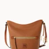 Dooney & Bourke The Pebble Grain Collection | Ready For the Getaway^Pebble Grain Zip Sac