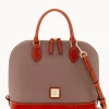 Dooney & Bourke The Pebble Grain Collection | Ready For the Getaway^Pebble Grain Zip Zip Satchel