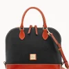 Dooney & Bourke Ready For the Getaway | Pebbled Leather^Pebble Grain Zip Zip Satchel