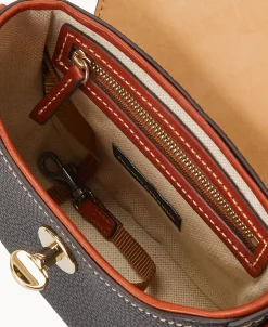 Dooney & Bourke The Pebble Turnlock Collection | Pebbled Leather^Pebble Turnlock Flap Saddle