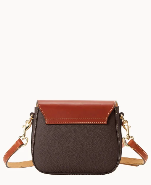 Dooney & Bourke The Pebble Turnlock Collection | Pebbled Leather^Pebble Turnlock Flap Saddle