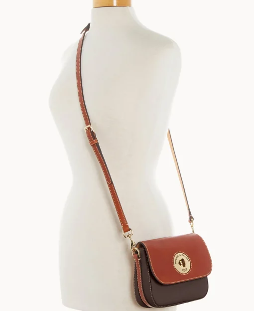 Dooney & Bourke The Pebble Turnlock Collection | Pebbled Leather^Pebble Turnlock Flap Saddle