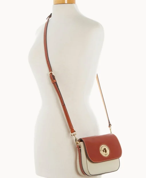 Dooney & Bourke The Pebble Turnlock Collection | Pebbled Leather^Pebble Turnlock Flap Saddle