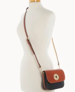 Dooney & Bourke The Pebble Turnlock Collection | Pebbled Leather^Pebble Turnlock Flap Saddle