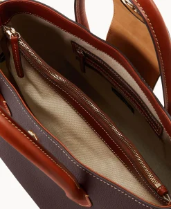 Dooney & Bourke The Pebble Turnlock Collection | Picnic in the Park^Pebble Turnlock Handle Tote 30