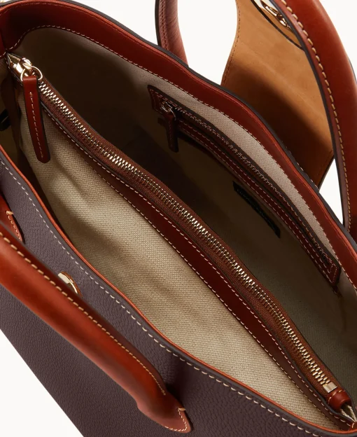 Dooney & Bourke The Pebble Turnlock Collection | Picnic in the Park^Pebble Turnlock Handle Tote 30