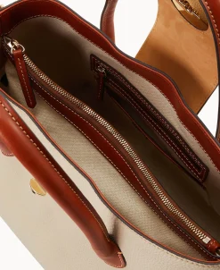 Dooney & Bourke The Pebble Turnlock Collection | Picnic in the Park^Pebble Turnlock Handle Tote 30
