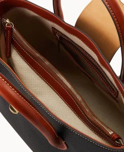 Dooney & Bourke The Pebble Turnlock Collection | Picnic in the Park^Pebble Turnlock Handle Tote 30