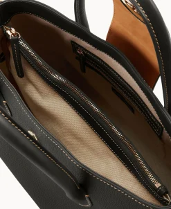 Dooney & Bourke The Pebble Turnlock Collection | Picnic in the Park^Pebble Turnlock Handle Tote 30