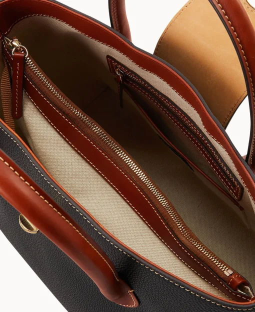 Dooney & Bourke The Pebble Turnlock Collection | Picnic in the Park^Pebble Turnlock Handle Tote 30