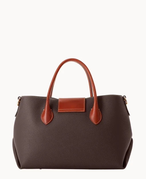 Dooney & Bourke The Pebble Turnlock Collection | Picnic in the Park^Pebble Turnlock Handle Tote 30