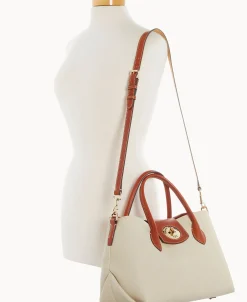 Dooney & Bourke The Pebble Turnlock Collection | Picnic in the Park^Pebble Turnlock Handle Tote 30