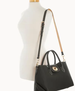 Dooney & Bourke The Pebble Turnlock Collection | Picnic in the Park^Pebble Turnlock Handle Tote 30