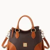 Dooney & Bourke The Pebble Grain Collection | Pebbled Leather^Pebble with Florentine Trim Satchel 30