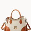 Dooney & Bourke The Pebble Grain Collection | Pebbled Leather^Pebble with Florentine Trim Satchel 30
