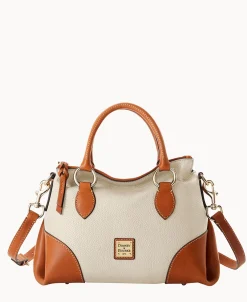Dooney & Bourke The Pebble Grain Collection | Pebbled Leather^Pebble with Florentine Trim Satchel 30
