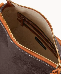 Dooney & Bourke The Pebble Grain Collection | Pebbled Leather^Pebble with Florentine Trim Satchel 30