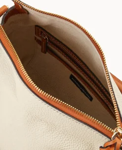 Dooney & Bourke The Pebble Grain Collection | Pebbled Leather^Pebble with Florentine Trim Satchel 30