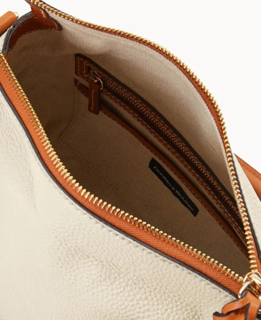 Dooney & Bourke The Pebble Grain Collection | Pebbled Leather^Pebble with Florentine Trim Satchel 30