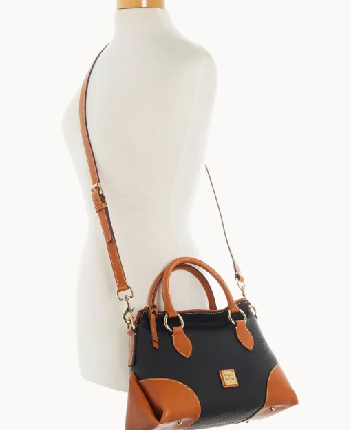 Dooney & Bourke The Pebble Grain Collection | Pebbled Leather^Pebble with Florentine Trim Satchel 30