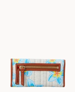 Dooney & Bourke The Plumeria Collection | Grab and Go^Plumeria Continental Clutch