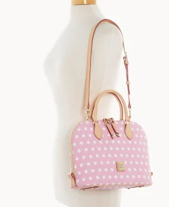 Dooney & Bourke The Polka Dot Collection | Spring Style^Polka Dot Zip Zip Satchel