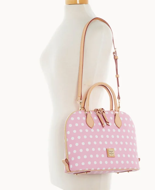Dooney & Bourke The Polka Dot Collection | Spring Style^Polka Dot Zip Zip Satchel