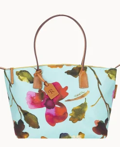 Dooney & Bourke Ready For the Getaway | Printed Fabric^Roberta Pieri Flower Classic Large Robertina Tote