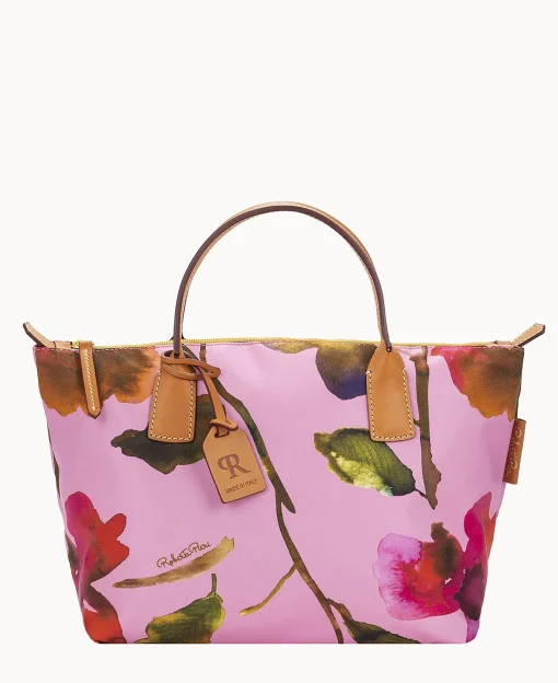 Dooney & Bourke Ready For the Getaway | Printed Fabric^Roberta Pieri Flower Classic Small Robertina Tote