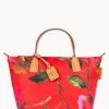 Dooney & Bourke Ready For the Getaway | Printed Fabric^Roberta Pieri Flower Classic Small Robertina Tote