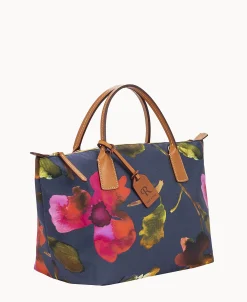 Dooney & Bourke Ready For the Getaway | Printed Fabric^Roberta Pieri Flower Classic Small Robertina Tote