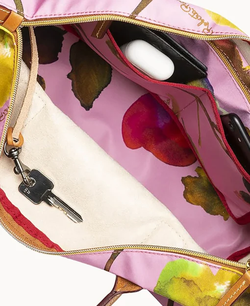 Dooney & Bourke Ready For the Getaway | Printed Fabric^Roberta Pieri Flower Classic Large Robertina Tote