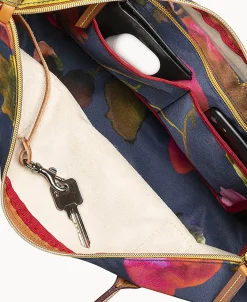 Dooney & Bourke Ready For the Getaway | Printed Fabric^Roberta Pieri Flower Classic Large Robertina Tote