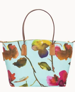 Dooney & Bourke Ready For the Getaway | Printed Fabric^Roberta Pieri Flower Classic Large Robertina Tote