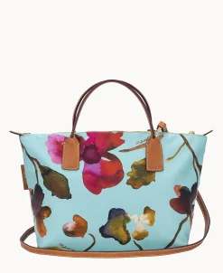 Dooney & Bourke Ready For the Getaway | Printed Fabric^Roberta Pieri Flower Classic Small Robertina Tote