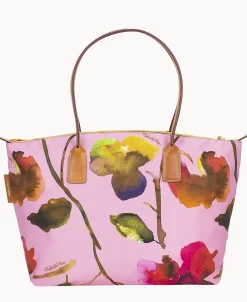 Dooney & Bourke Ready For the Getaway | Printed Fabric^Roberta Pieri Flower Classic Large Robertina Tote
