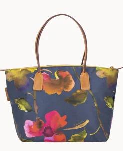 Dooney & Bourke Ready For the Getaway | Printed Fabric^Roberta Pieri Flower Classic Large Robertina Tote