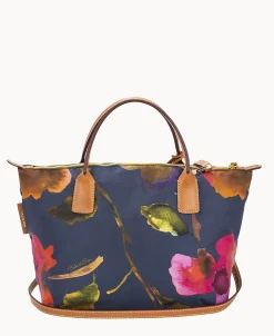 Dooney & Bourke Ready For the Getaway | Printed Fabric^Roberta Pieri Flower Classic Small Robertina Tote