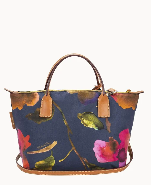 Dooney & Bourke Ready For the Getaway | Printed Fabric^Roberta Pieri Flower Classic Small Robertina Tote