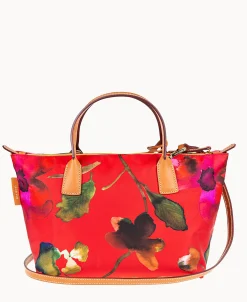 Dooney & Bourke Ready For the Getaway | Printed Fabric^Roberta Pieri Flower Classic Small Robertina Tote