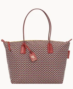 Dooney & Bourke Ready For the Getaway | Printed Fabric^Roberta Pieri Tatami Classic Large Robertina Tote