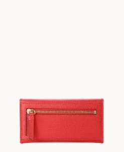 Dooney & Bourke The Saffiano Collection | Grab and Go^Saffiano Continental Clutch