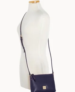 Dooney & Bourke The Saffiano Collection | Textured Leather^Saffiano Crossbody Pouchette