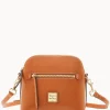 Dooney & Bourke The Saffiano Collection | Textured Leather^Saffiano Domed Crossbody