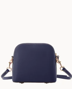 Dooney & Bourke The Saffiano Collection | Textured Leather^Saffiano Domed Crossbody