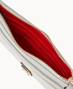 Dooney & Bourke The Saffiano Collection | Grab and Go^Saffiano Double Zip Wristlet