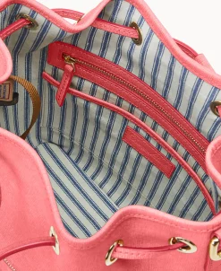 Dooney & Bourke The Saffiano Collection | Ready For the Getaway^Saffiano Drawstring