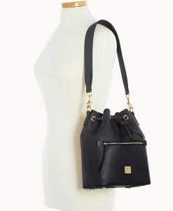Dooney & Bourke The Saffiano Collection | Ready For the Getaway^Saffiano Drawstring