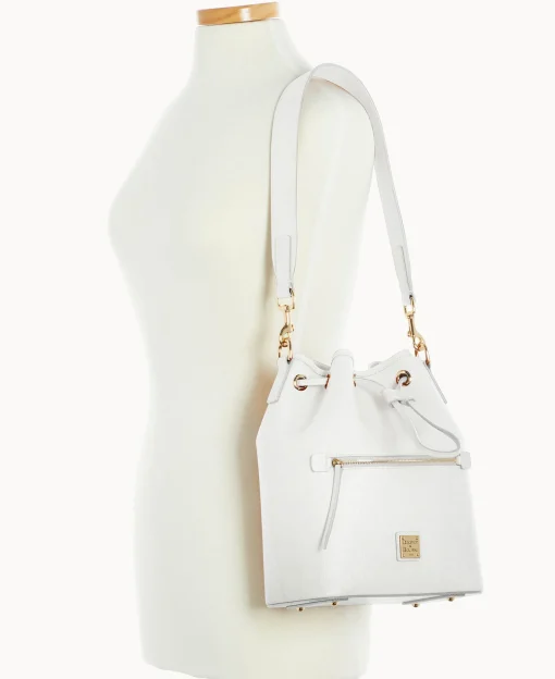 Dooney & Bourke The Saffiano Collection | Ready For the Getaway^Saffiano Drawstring