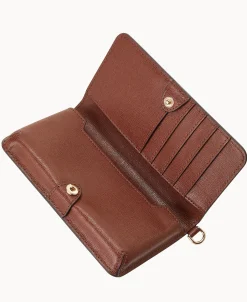 Dooney & Bourke The Saffiano Collection | Grab and Go^Saffiano Fey Phone Wristlet